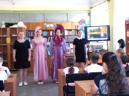 В Тбилисской детской библиотеке 